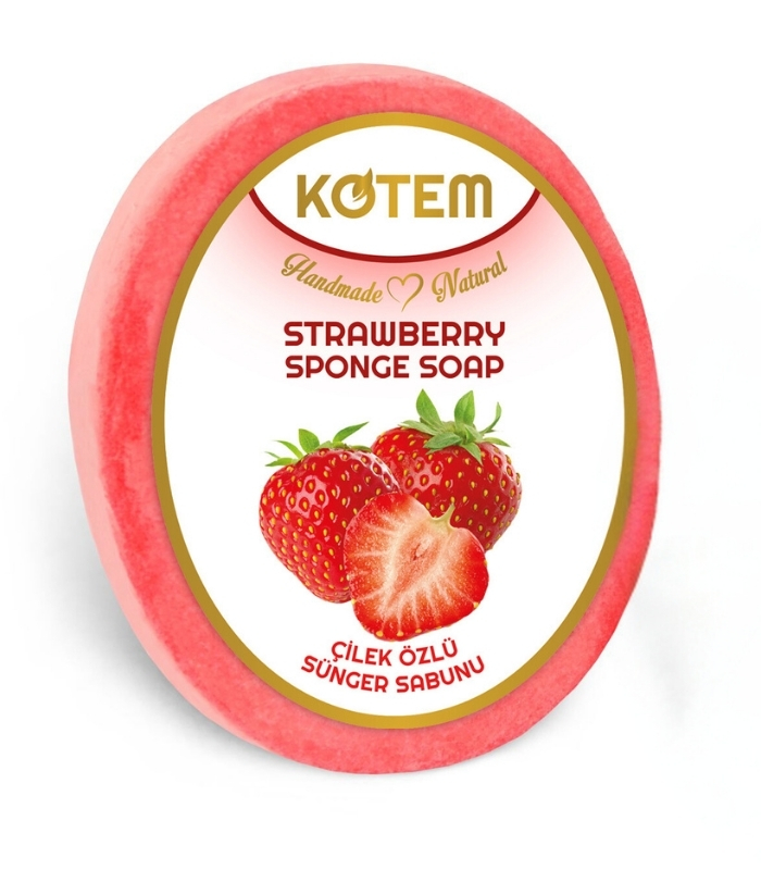 HAREM ÇİLEK SÜNGERLİ SABUN 135G