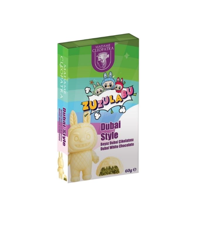 ZUZULABU DUBAİ STYLE BEYAZ DUBAİ ÇİKOLATASI 70GR